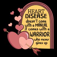 Heart Disease Doesn't Come With A Ual Chd Awareness Month Gift City Backpack