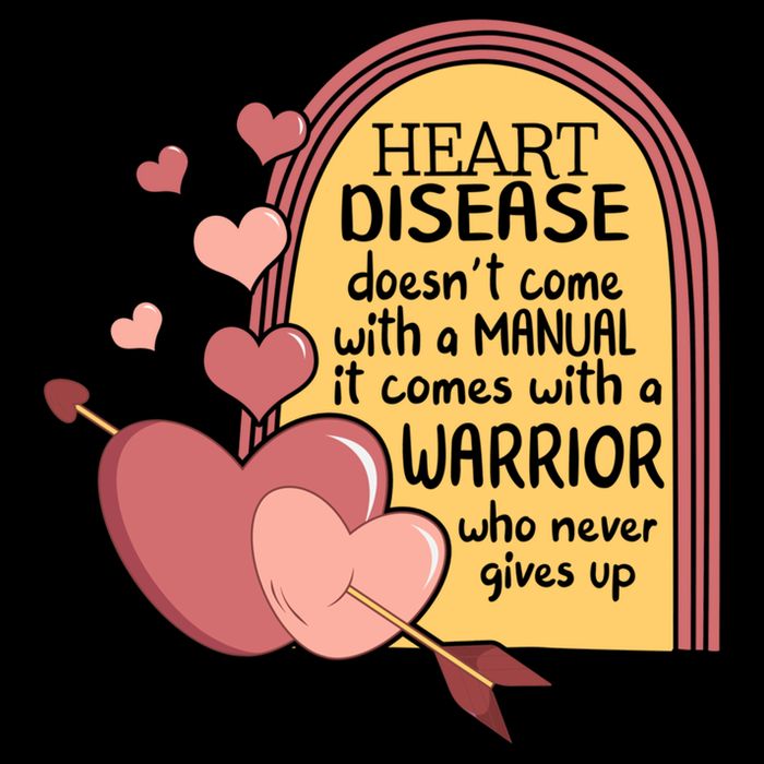 Heart Disease Doesn't Come With A Ual Chd Awareness Month Gift City Backpack