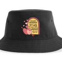 Heart Disease Doesn't Come With A Ual Chd Awareness Month Gift Sustainable Bucket Hat