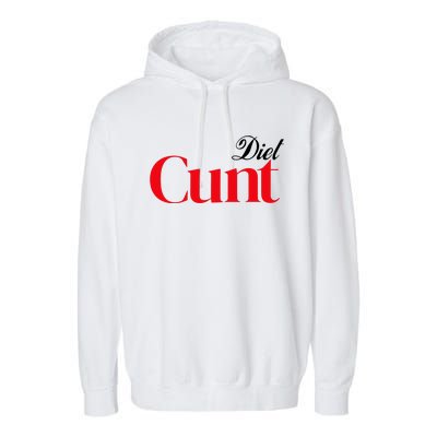 Honeysuckle Drive Diet Cunt Garment-Dyed Fleece Hoodie