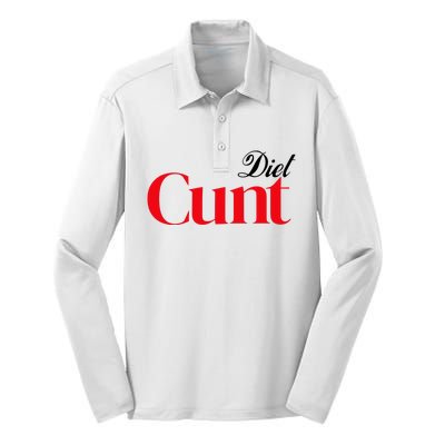 Honeysuckle Drive Diet Cunt Silk Touch Performance Long Sleeve Polo