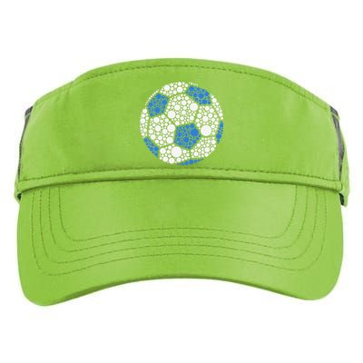 Happy Dot Day 2024 Polka Dot Soccer Ball Lover Gift Adult Drive Performance Visor