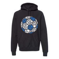 Happy Dot Day 2024 Polka Dot Soccer Ball Lover Gift Premium Hoodie