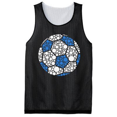 Happy Dot Day 2024 Polka Dot Soccer Ball Lover Gift Mesh Reversible Basketball Jersey Tank