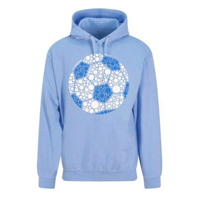 Happy Dot Day 2024 Polka Dot Soccer Ball Lover Gift Unisex Surf Hoodie