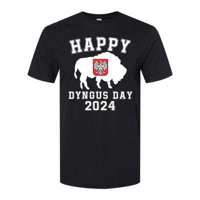 Happy Dyngus Day 2024 Dyngus Day Polish American Polska White Eagle Polish Eagle Softstyle® CVC T-Shirt