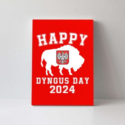 Happy Dyngus Day 2024 Dyngus Day Polish American Polska White Eagle Polish Eagle Canvas