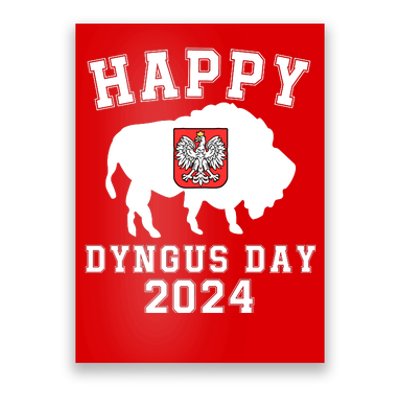 Happy Dyngus Day 2024 Dyngus Day Polish American Polska White Eagle Polish Eagle Poster