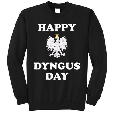 Happy Dyngus Day Polska Polish White Eagle Sweatshirt