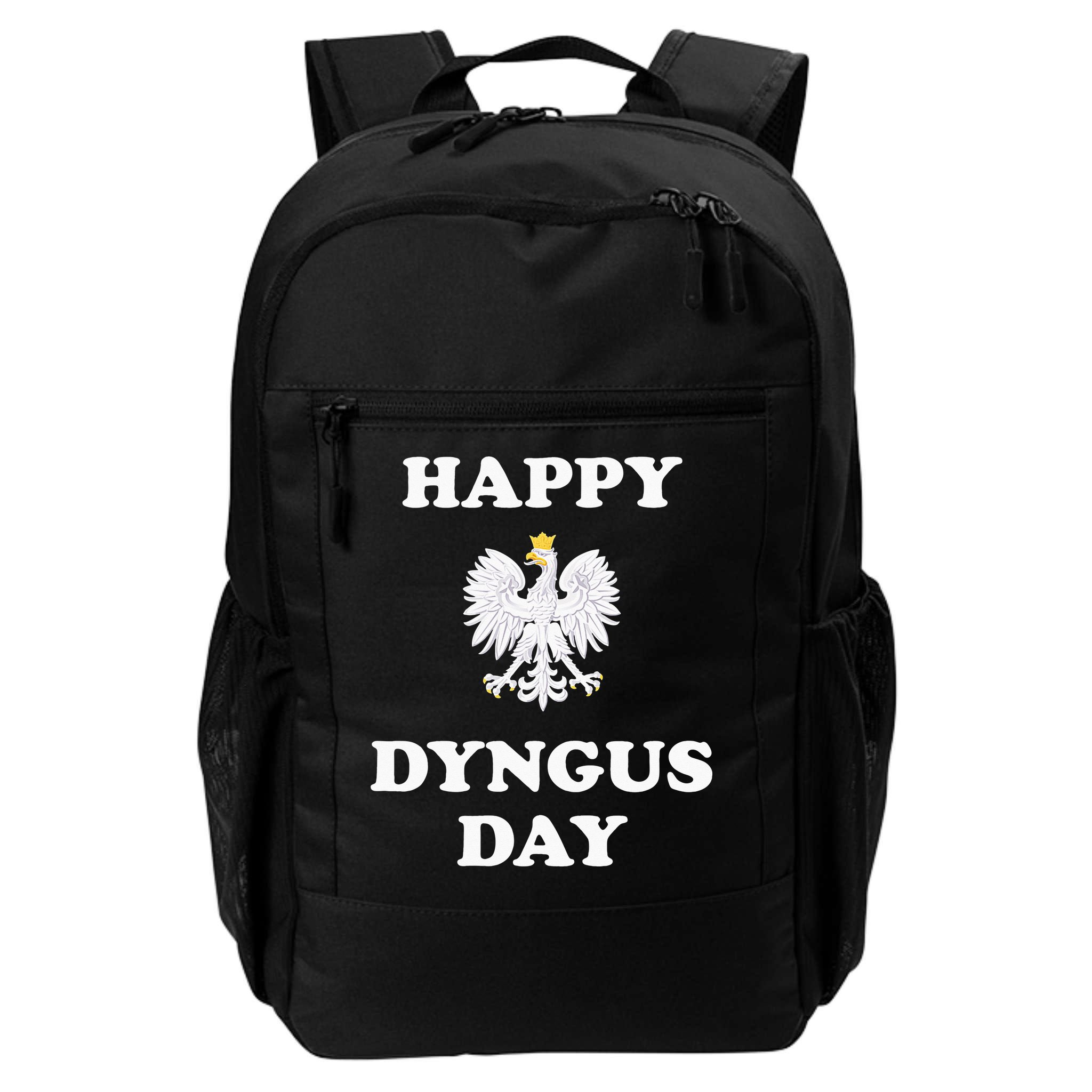 Happy Dyngus Day Polska Polish White Eagle Backpack