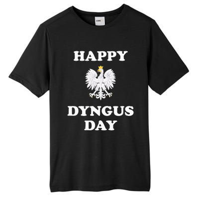 Happy Dyngus Day Polska Polish White Eagle Tall Fusion ChromaSoft Performance T-Shirt