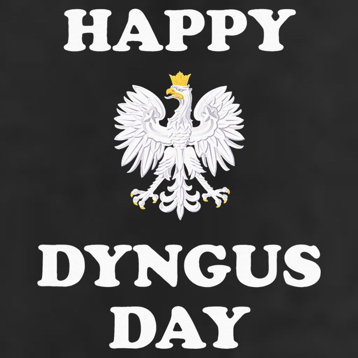 Happy Dyngus Day Polska Polish White Eagle Beanie
