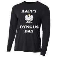 Happy Dyngus Day Polska Polish White Eagle Cooling Performance Long Sleeve Crew