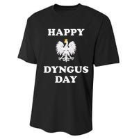 Happy Dyngus Day Polska Polish White Eagle Performance Sprint T-Shirt