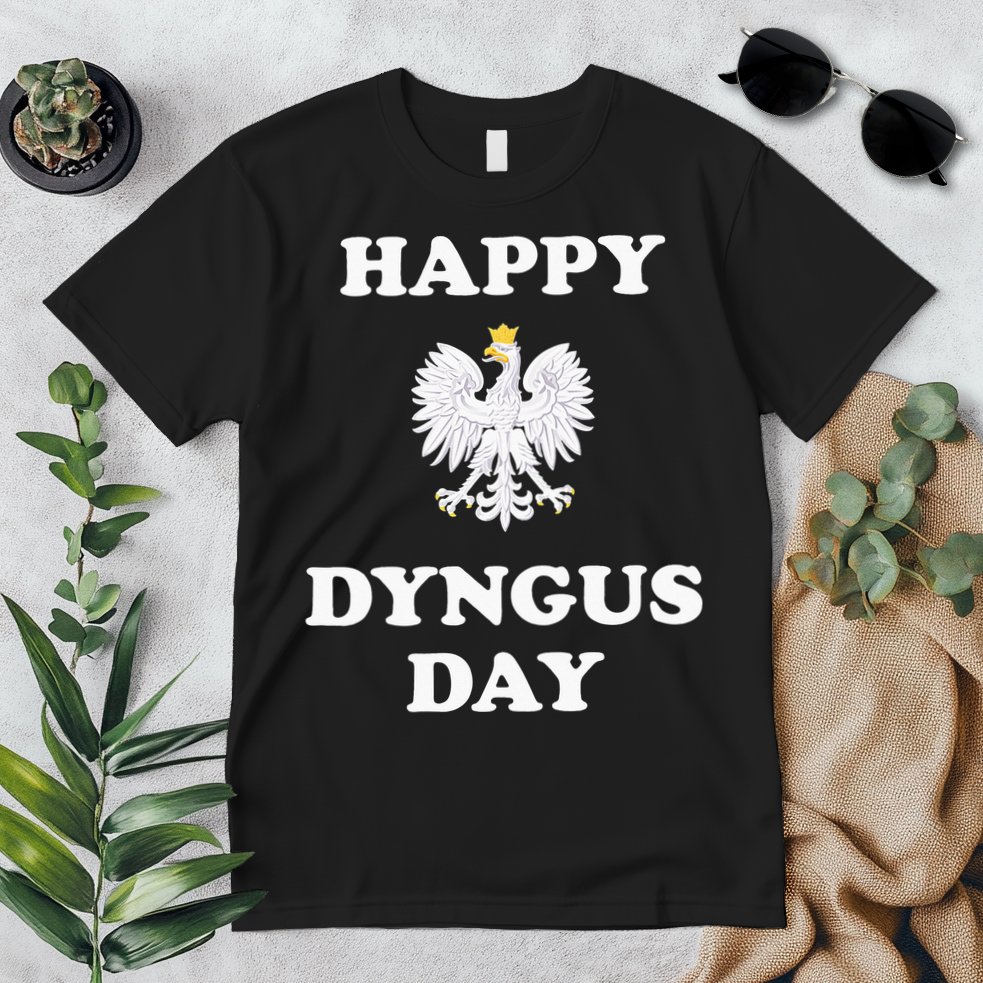 Happy Dyngus Day Polska Polish White Eagle Premium T-Shirt