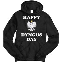 Happy Dyngus Day Polska Polish White Eagle Tie Dye Hoodie