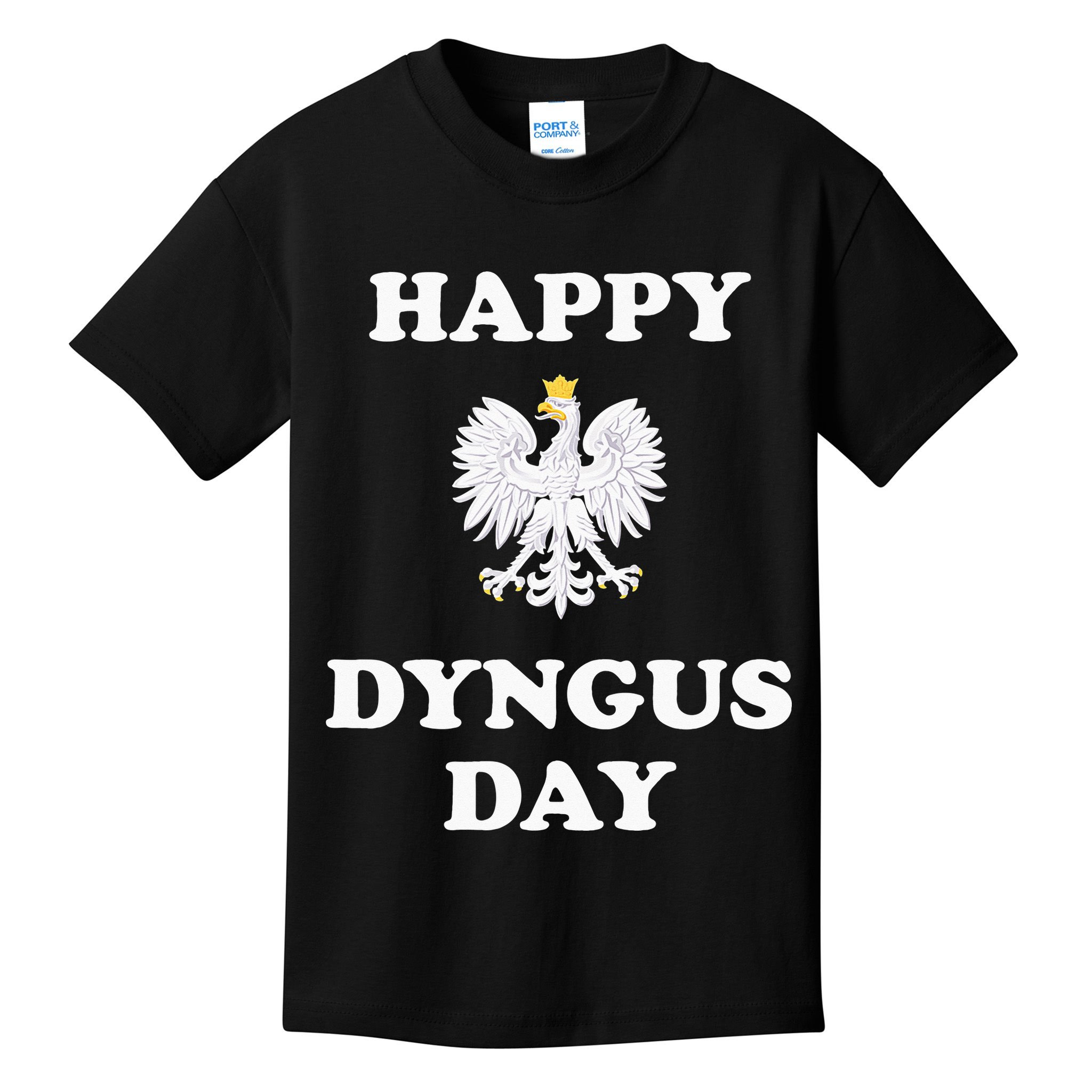 Happy Dyngus Day Polska Polish White Eagle Kids T-Shirt