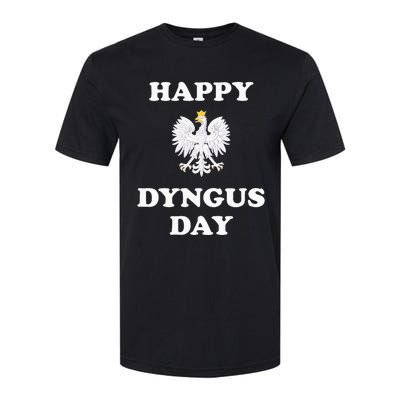 Happy Dyngus Day Polska Polish White Eagle Softstyle CVC T-Shirt