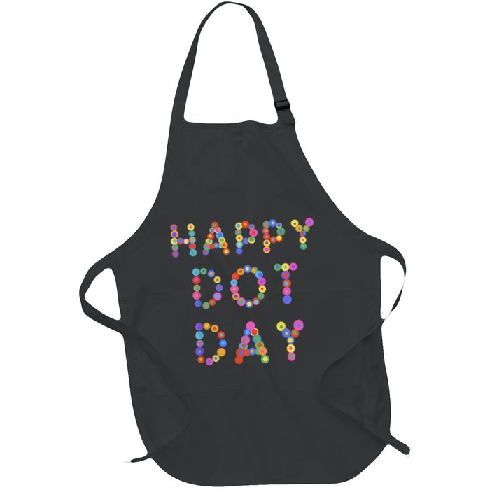 Happy Dot Day Colorful Polka Dots Apron