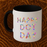 Happy Dot Day Colorful Polka Dots Mug