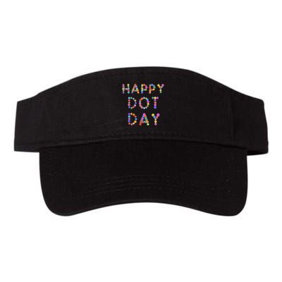 Happy Dot Day Colorful Polka Dots Visor