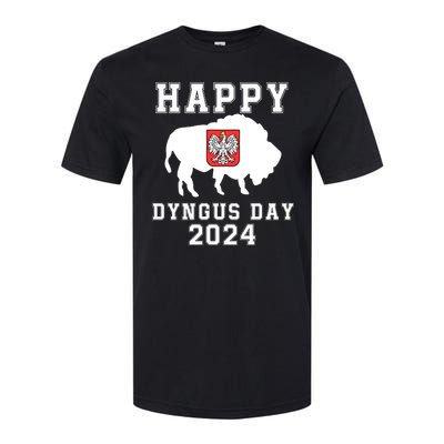 Happy Dyngus Day 2024 Dyngus Day Polish American Polska White Eagle Polish Eagle Softstyle CVC T-Shirt