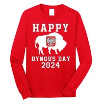 Happy Dyngus Day 2024 Dyngus Day Polish American Polska White Eagle Polish Eagle Long Sleeve Shirt