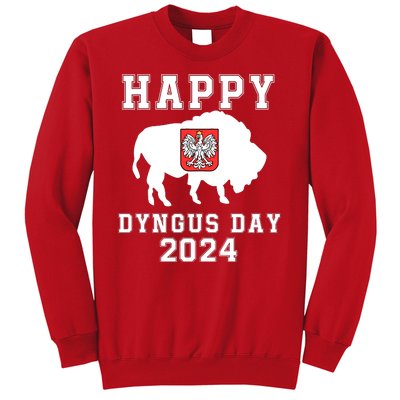 Happy Dyngus Day 2024 Dyngus Day Polish American Polska White Eagle Polish Eagle Sweatshirt