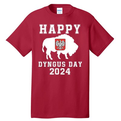 Happy Dyngus Day 2024 Dyngus Day Polish American Polska White Eagle Polish Eagle Tall T-Shirt