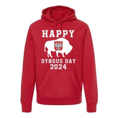 Happy Dyngus Day 2024 Dyngus Day Polish American Polska White Eagle Polish Eagle Premium Hoodie