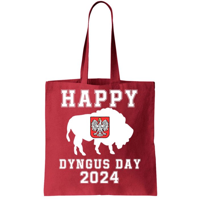 Happy Dyngus Day 2024 Dyngus Day Polish American Polska White Eagle Polish Eagle Tote Bag