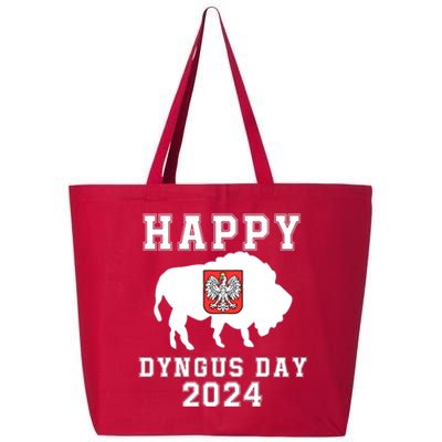 Happy Dyngus Day 2024 Dyngus Day Polish American Polska White Eagle Polish Eagle 25L Jumbo Tote