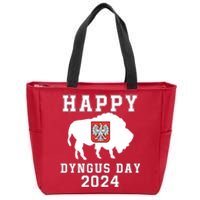 Happy Dyngus Day 2024 Dyngus Day Polish American Polska White Eagle Polish Eagle Zip Tote Bag