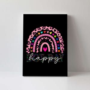 Happy Dot Day Colorful Rainbow Polka Dot Kids Canvas