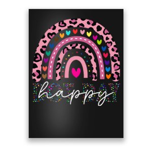 Happy Dot Day Colorful Rainbow Polka Dot Kids Poster