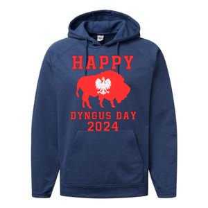 Happy Dyngus Day 2024 Dyngus Day Polish American Polska White Eagle Polish Eagle Performance Fleece Hoodie