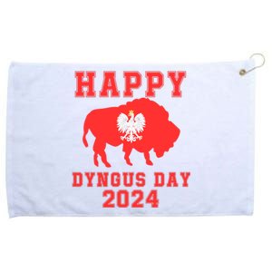 Happy Dyngus Day 2024 Dyngus Day Polish American Polska White Eagle Polish Eagle Grommeted Golf Towel