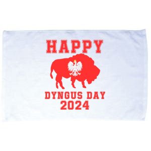 Happy Dyngus Day 2024 Dyngus Day Polish American Polska White Eagle Polish Eagle Microfiber Hand Towel