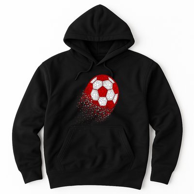 Happy Dot Day Ball With Polka Dots Funny Soccer Gift Hoodie