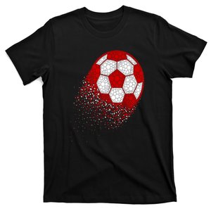 Happy Dot Day Ball With Polka Dots Funny Soccer Gift T-Shirt