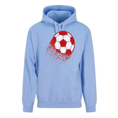 Happy Dot Day Ball With Polka Dots Funny Soccer Gift Unisex Surf Hoodie