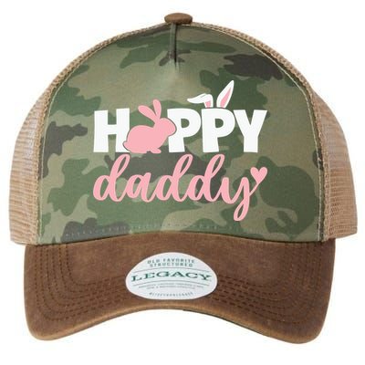 Happy Daddy Easter Dad Bunny Father's Day Easter Day Legacy Tie Dye Trucker Hat