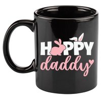 Happy Daddy Easter Dad Bunny Father's Day Easter Day 11oz C Handle Ceramic Mug