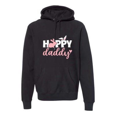 Happy Daddy Easter Dad Bunny Father's Day Easter Day Premium Hoodie