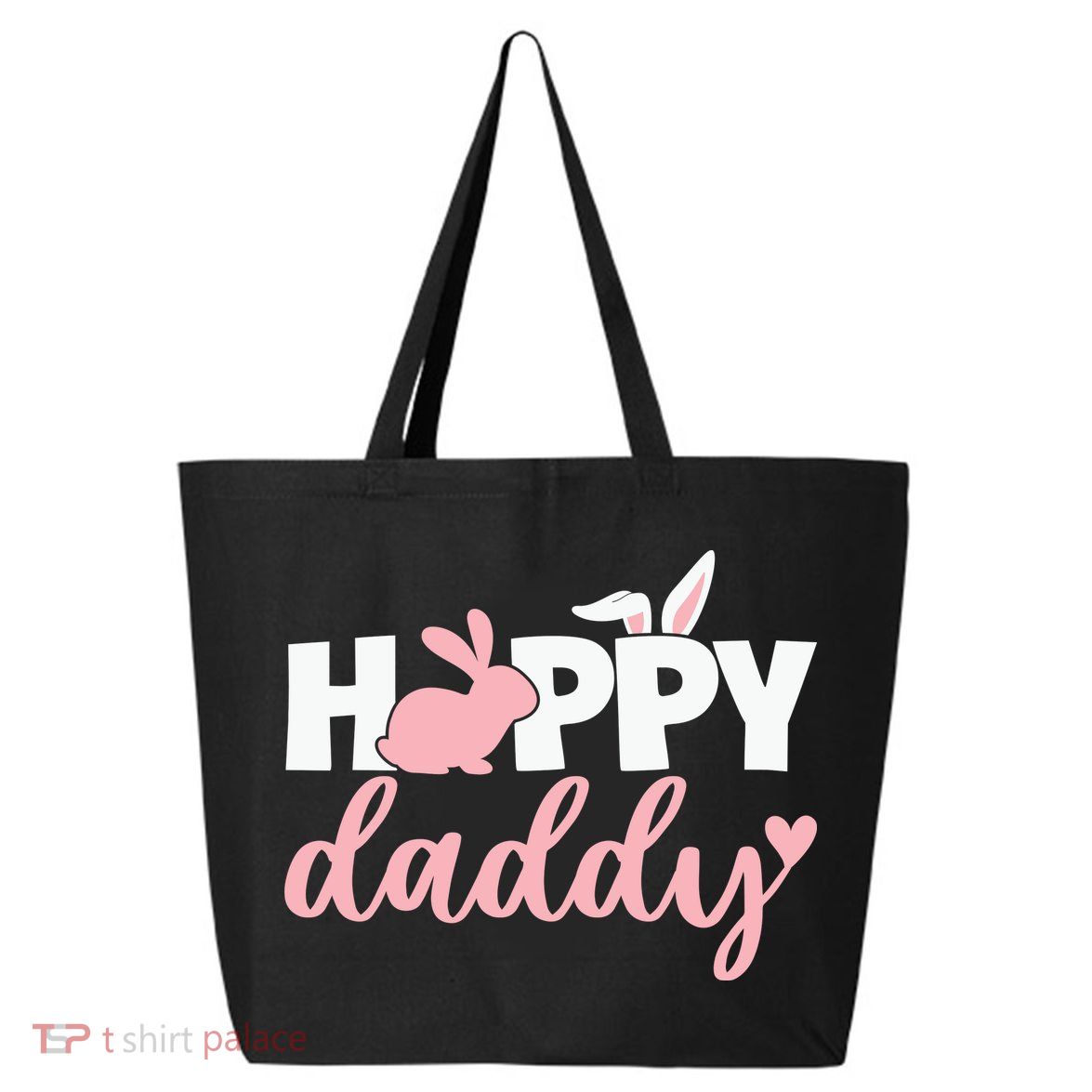Happy Daddy Easter Dad Bunny Father's Day Easter Day 25L Jumbo Tote
