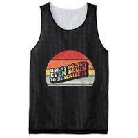 Horny DoesnT Even Begin To Describe It Funny Mesh Reversible Basketball Jersey Tank