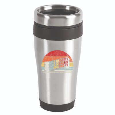 Horny DoesnT Even Begin To Describe It Funny 16oz Travel Tumbler