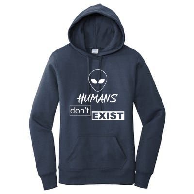 Humans DonT Exist Women's Pullover Hoodie