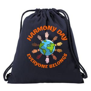 Harmony Day Everyone Belongs Drawstring Bag