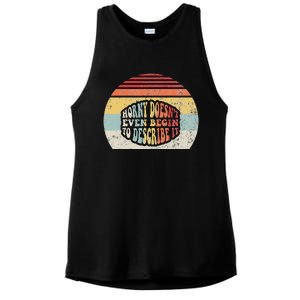 Horny DoesnT Even Begin To Describe It Ladies PosiCharge Tri-Blend Wicking Tank